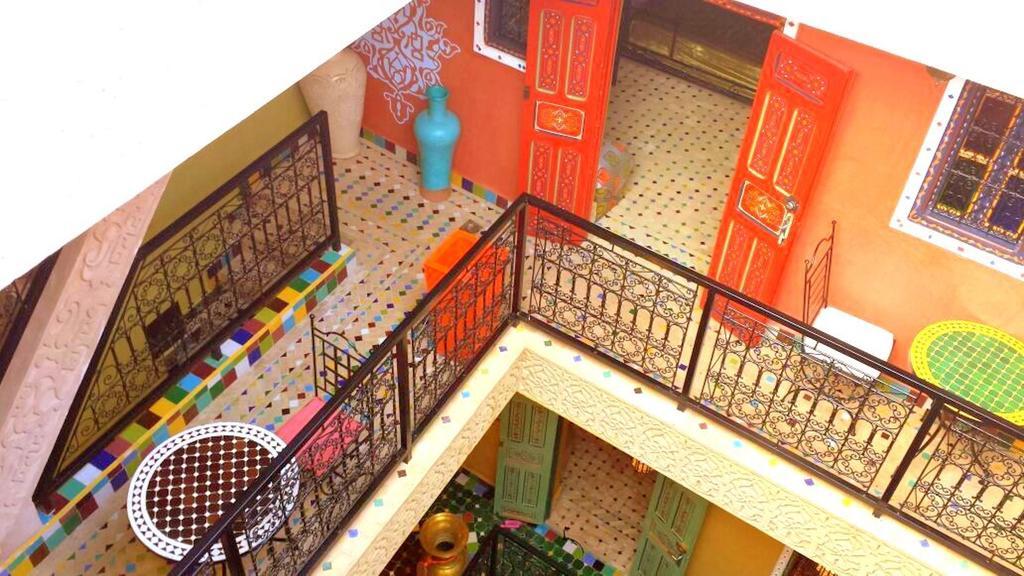 Riad Jennah Rouge مراكش الغرفة الصورة